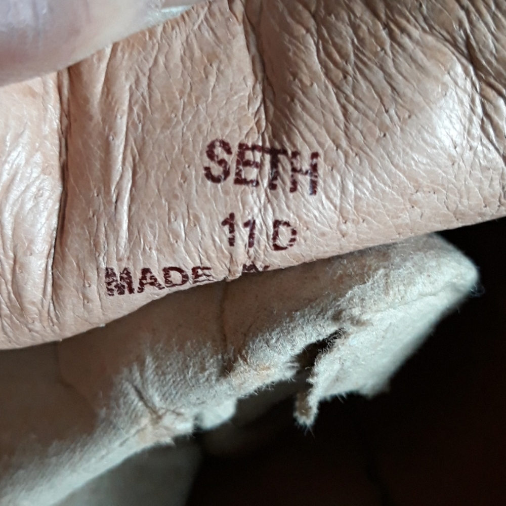 Men's TAN Size: 11D (SANDRO MOSCOLONI) BUCKS Shoes - Picture 7 of 8